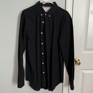NWOT Five Four LS Black Dress shirt